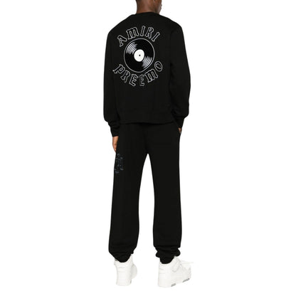 Amiri Premier Record Crew Black
