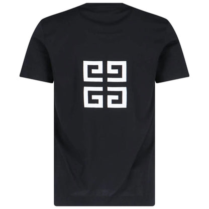 Givenchy Embroidered Logo Oversized Black T-Shirt XS