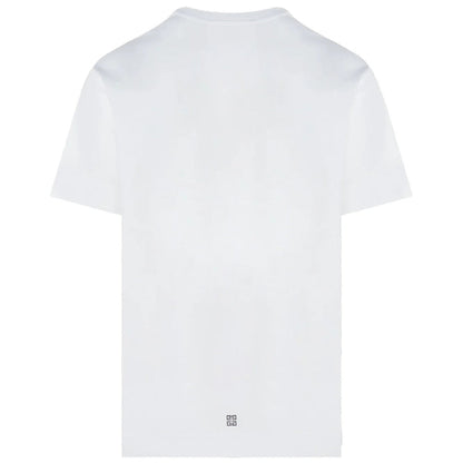 Givenchy Circle Logo Oversized White T-Shirt S