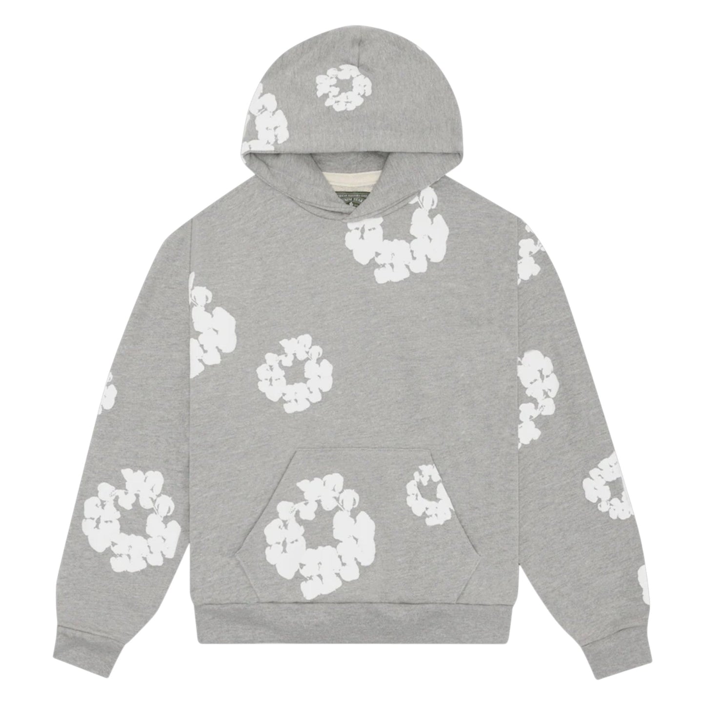 Denim Tears The Cotton Wreath Grey Hoodie