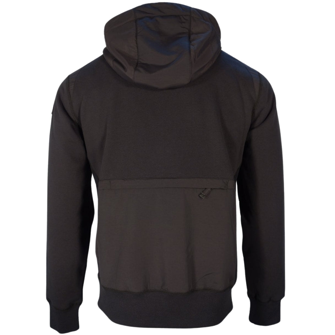 Parajumpers ELECTRA PMFLRE02 541 BLACK HOODIE Mens L