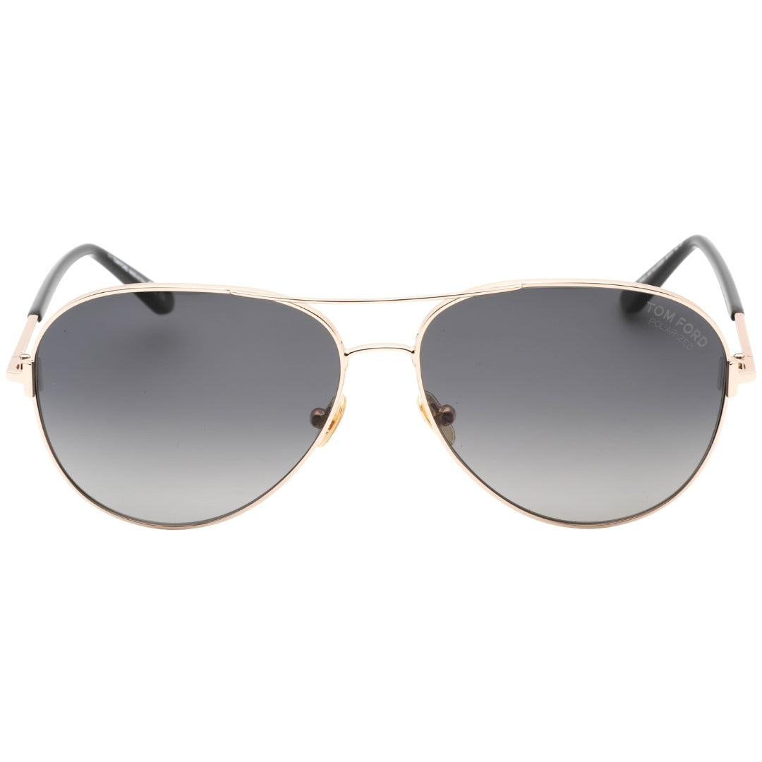 Tom Ford Clark 28D Rose Gold Sunglasses