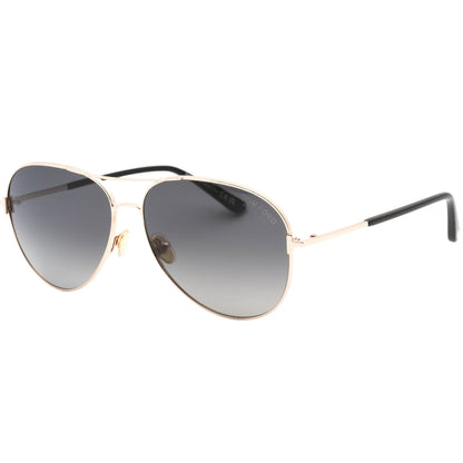 Tom Ford Clark 28D Rose Gold Sunglasses