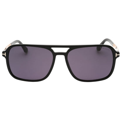 Tom Ford Crosby Shiny Black Sunglasses