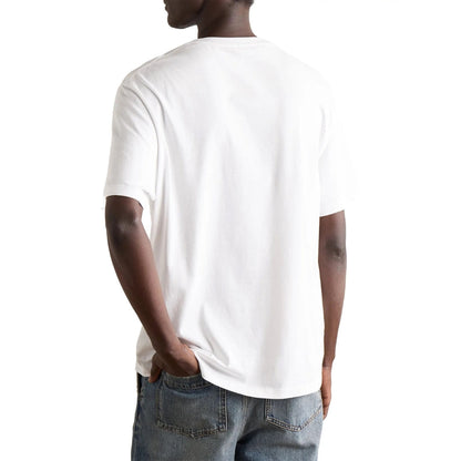 Loewe Tonal Logo Relaxed Fit White Pocket T-Shirt