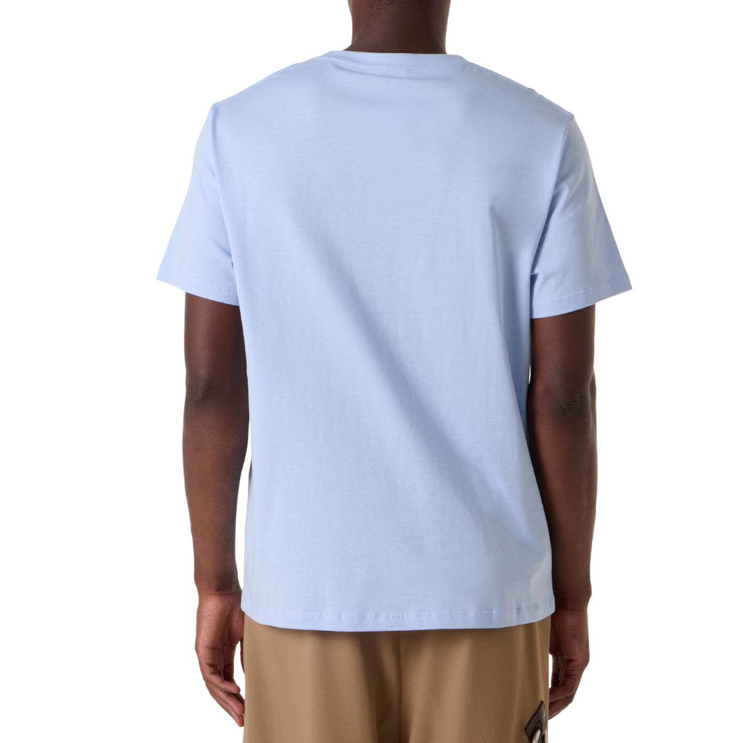 Loewe Tonal Logo Relaxed Fit Blue Pocket T-Shirt