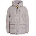 Parajumpers HARRASEEKET PMPUHF03 269 PELICAN GREY DOWN PARKA JACKET Mens L