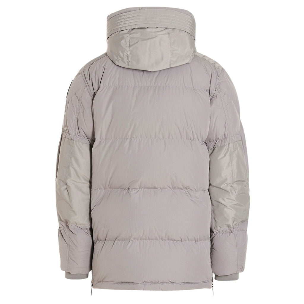 Parajumpers HARRASEEKET PMPUHF03 269 PELICAN GREY DOWN PARKA JACKET Mens L