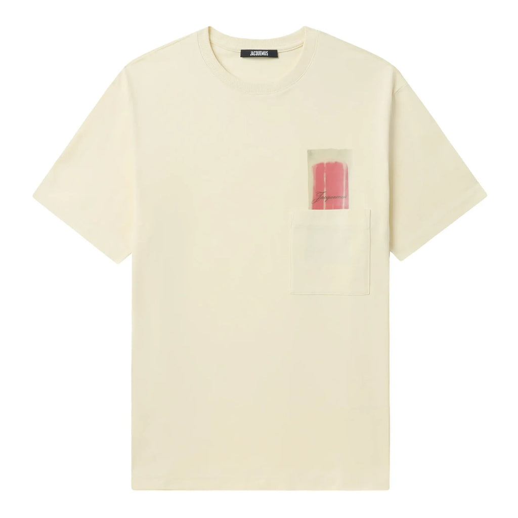 Jacquemus Le T-Shirt Esquimau – Ice Print Yellow