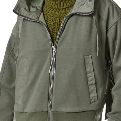 Parajumpers KINGA PWHYTF32 610 THYME Hybrid Oversize Jacket Womens S