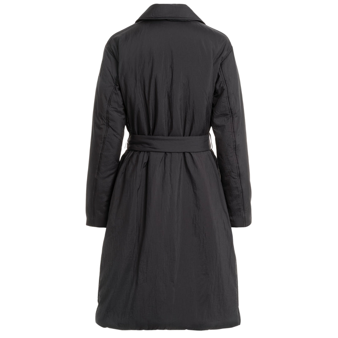 Parajumpers Melicent Pwjkdu33 541 Black Padded Oversize Long Jacket Womens