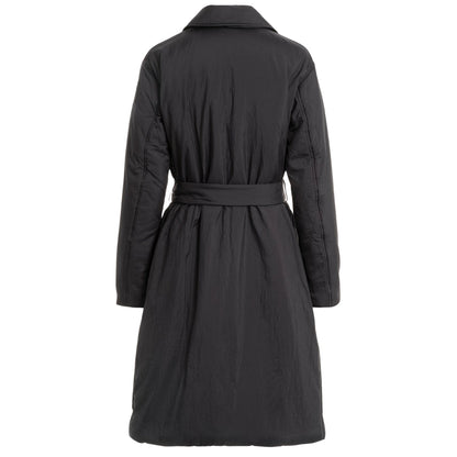 Parajumpers Melicent Pwjkdu33 541 Black Padded Oversize Long Jacket Womens