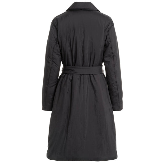 Parajumpers Melicent Pwjkdu33 541 Black Padded Oversize Long Jacket Womens
