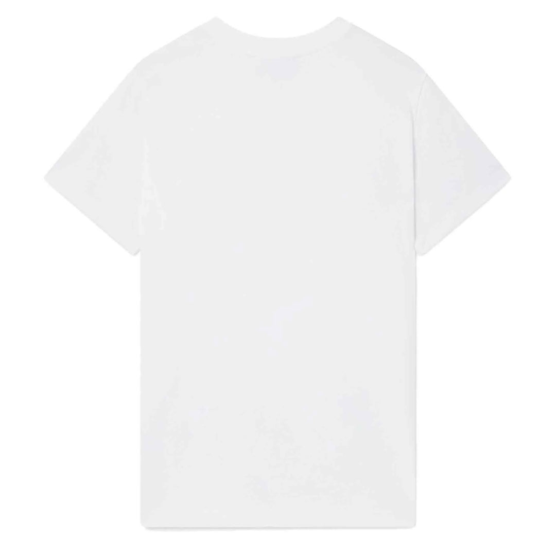 Casablanca Playful Stripes Design White T-Shirt S