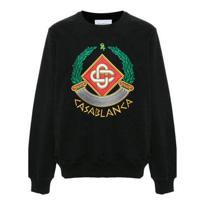 Casablanca Mf24 Jtp 001 03 Black Jumper Mens