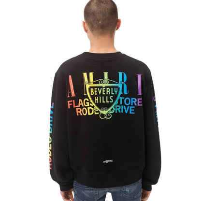 Amiri XO Beverly Hills Black Crewneck Jumper S