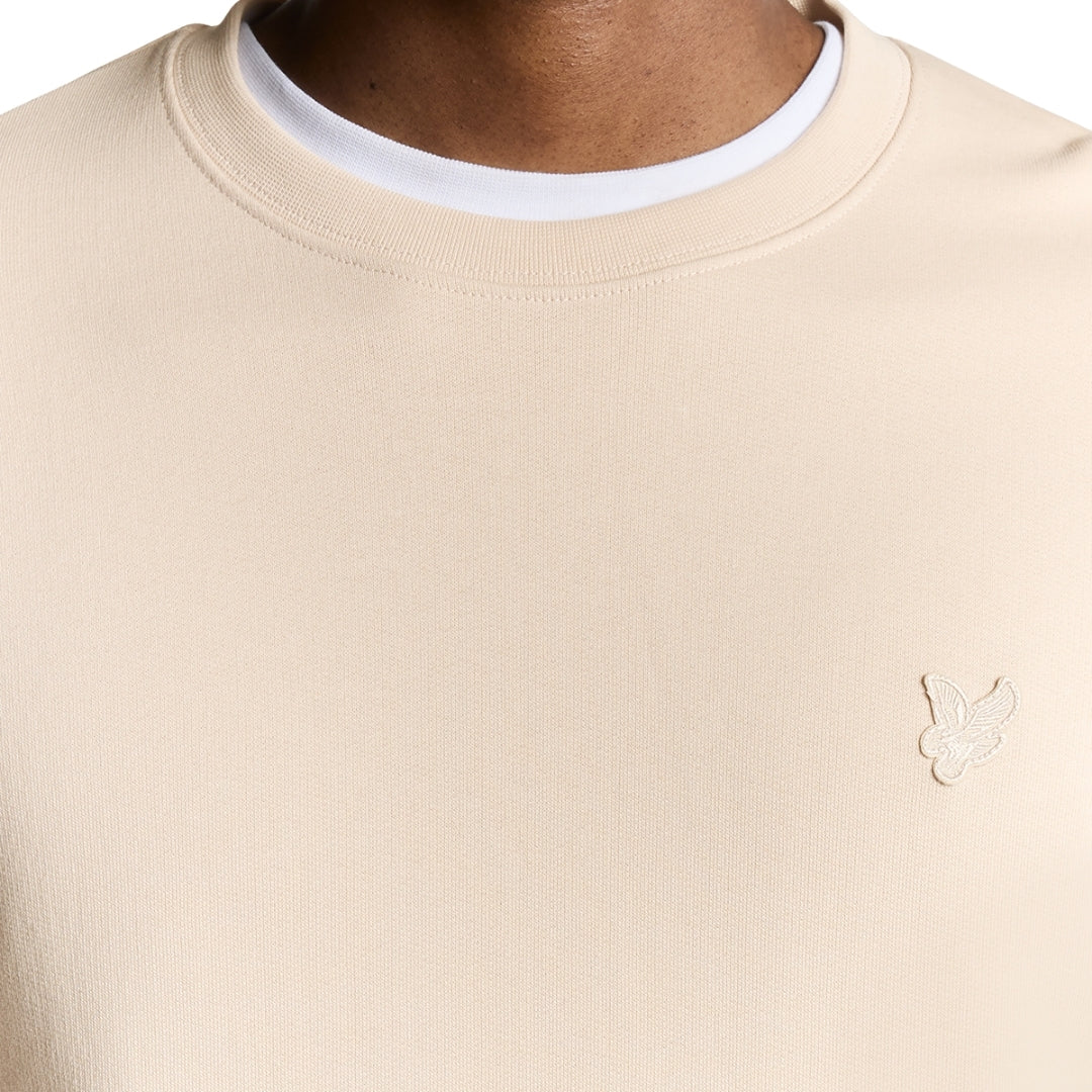 Lyle & Scott Pink Superfine Crew Neck Sweatshirt XS