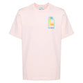 Casablanca L'Arche Colore Design Pink T-Shirt S
