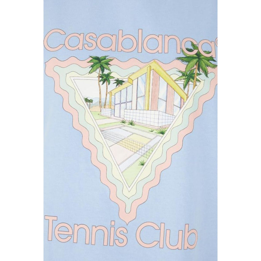 Casablanca Maison de Rêve Light Blue T-Shirt