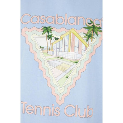 Casablanca Maison de Rêve Light Blue T-Shirt