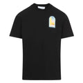 Casablanca L'Arche Colore Design Black T-Shirt S