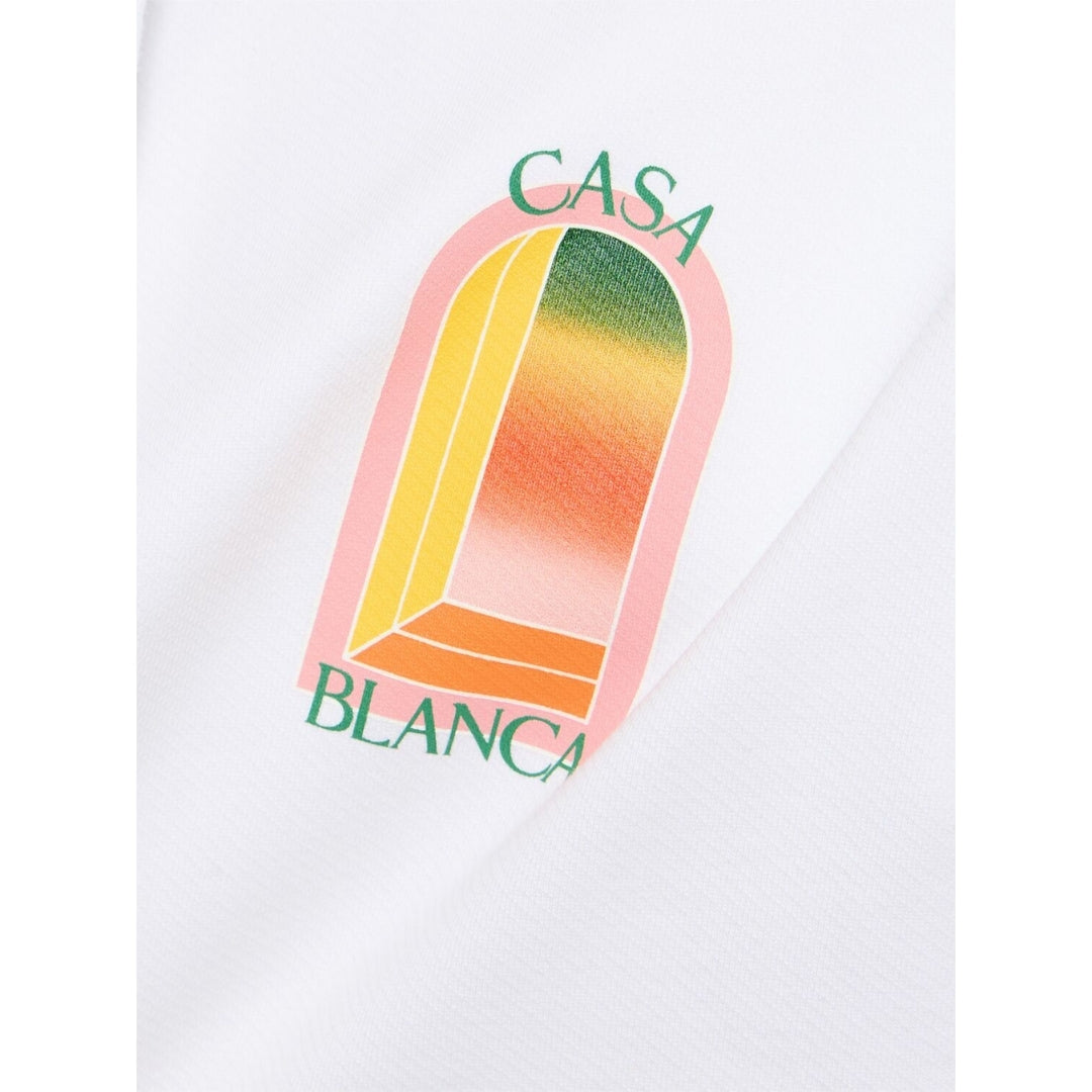 Casablanca Ms24 Jtp 093 05 White Hoodie Mens
