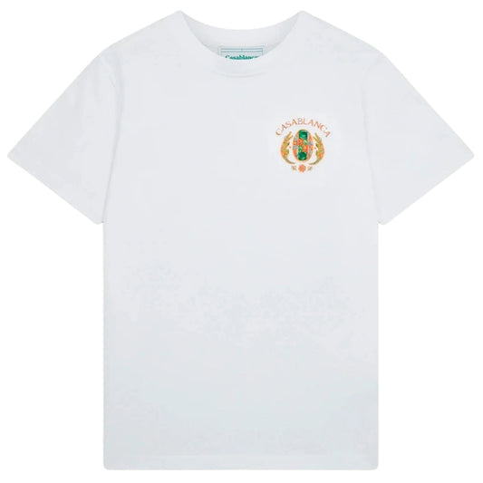 Casablanca Printed  T-Shirt Joyaux Dafrique Tennis Club White T-Shirts