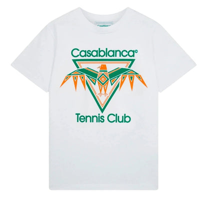 Casablanca Playful Eagle White T-Shirt