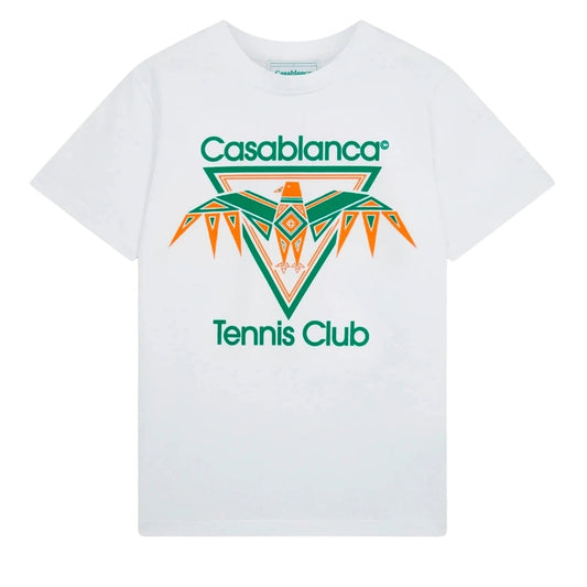 Casablanca Playful Eagle White T-Shirt