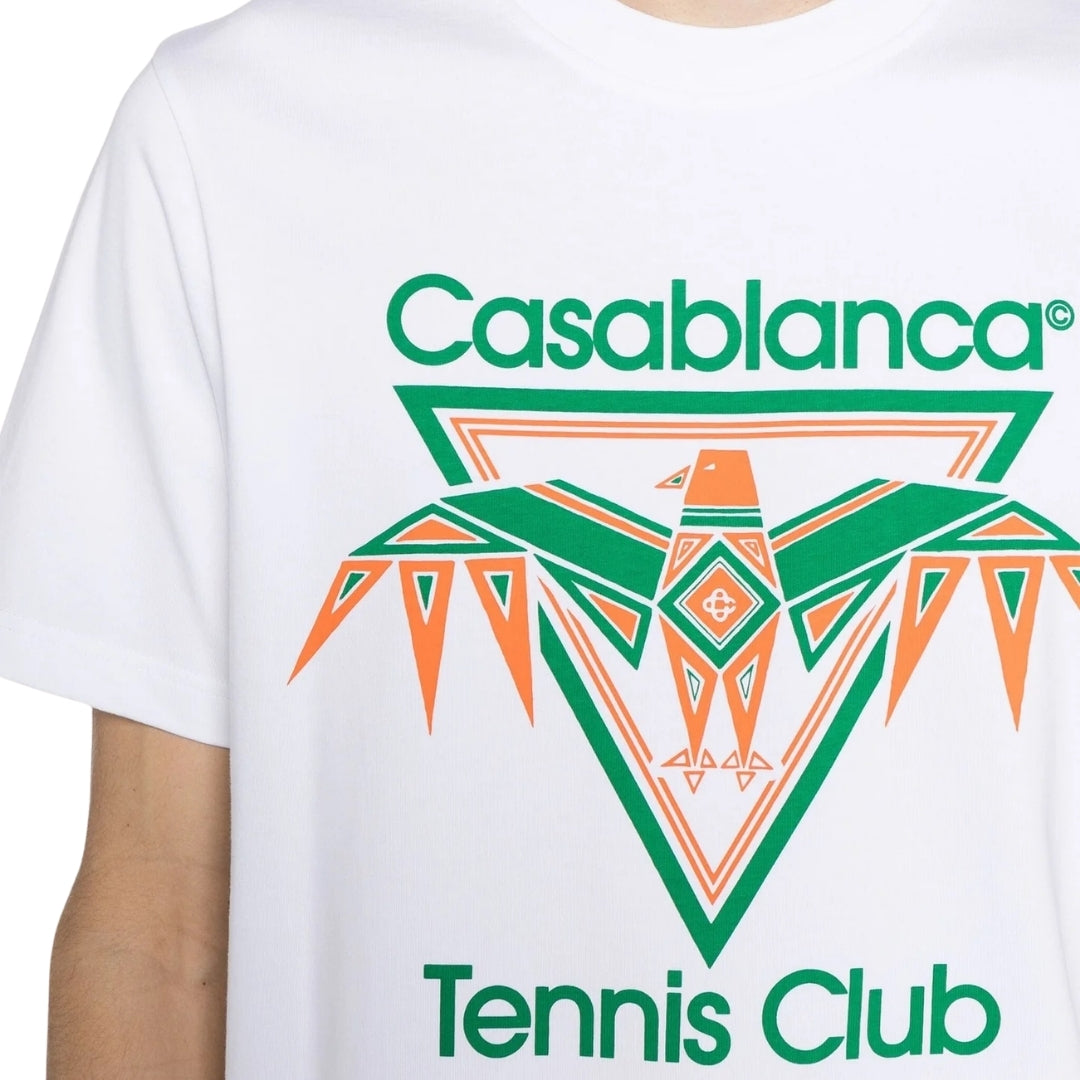 Casablanca Playful Eagle White T-Shirt