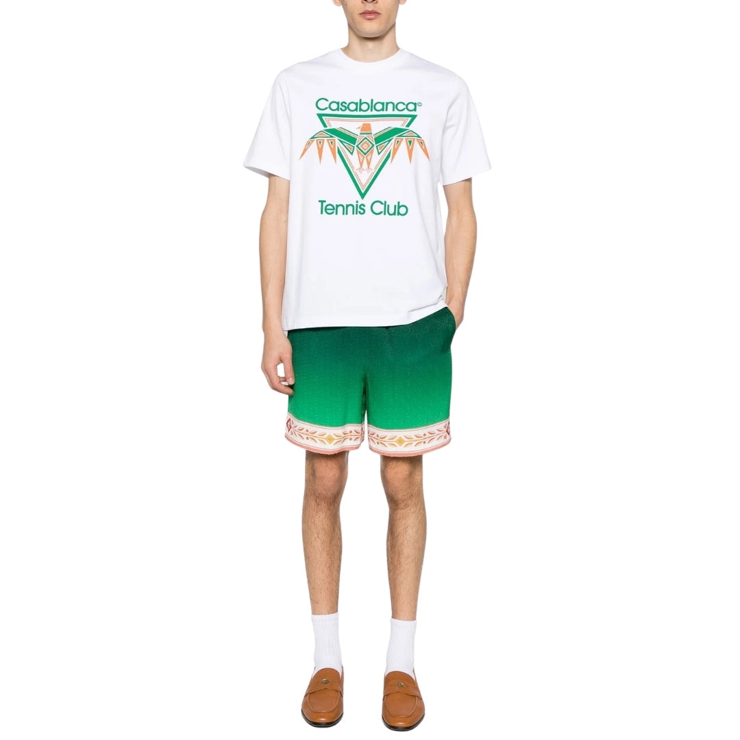 Casablanca Playful Eagle White T-Shirt