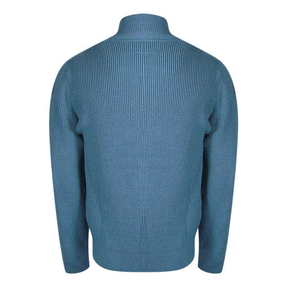 Parajumpers Manny Hydro Blue Zip-Up Sweatshirt L