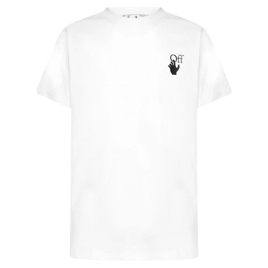 Off-White Degrade Arrow Oversized Fit White T-Shirt