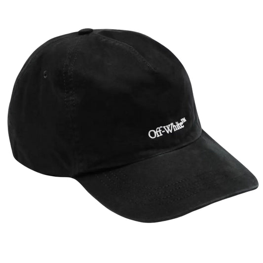 Off-White Bookish OW Logo Black Cap