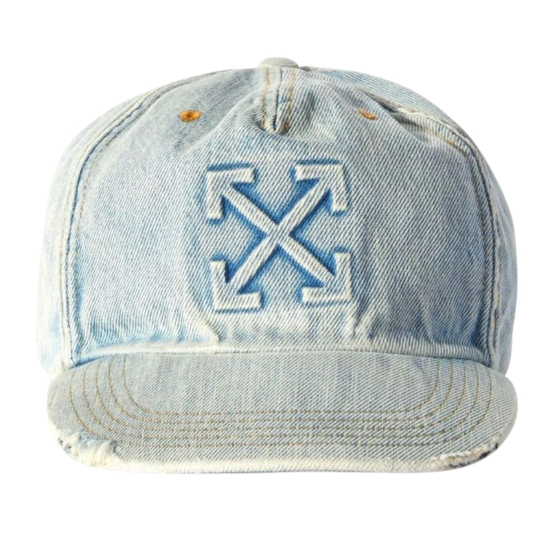 Off-White Arrows Denim Baseball Cap