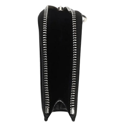 Off White Binder Diag Safe Zip Black Wallet