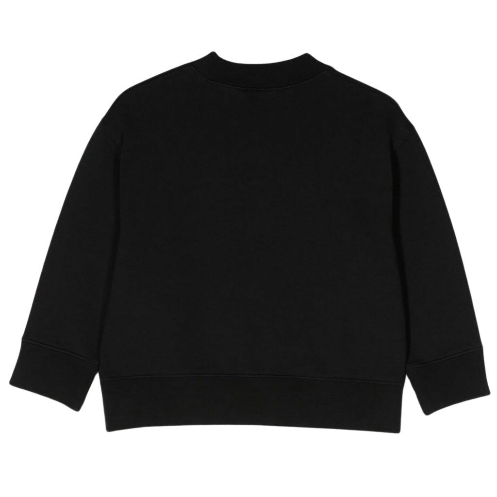 Palm Angels Kids Shark Logo Black Sweatshirt 6Y