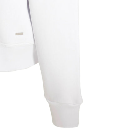 Amiri Stencil Logo White Sweatshirt M