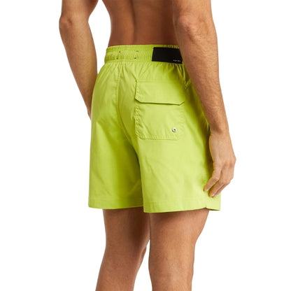 Amiri Lime Core Logo Swim trunk