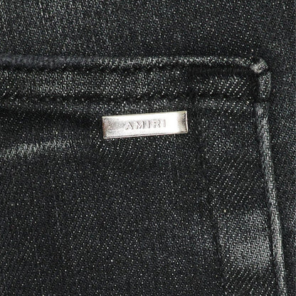 Amiri Mx1 Leather Storm Grey Jeans Pf23Mds045 516 - Style Centre Wholesale