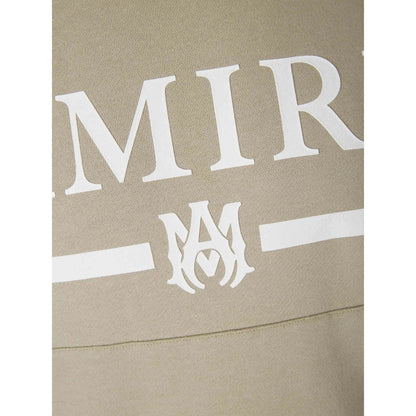 Amiri MA Bar Logo Beige Hoodie XS