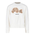 Palm Angels Kill The Bear Crew Sweatshirt White L