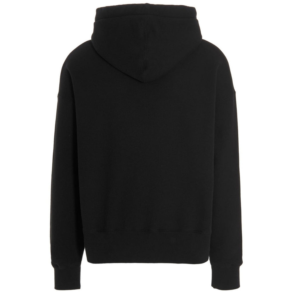 Palm Angels Broken Palm Tree Logo Black Hoodie - Style Centre Wholesale