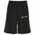 Palm Angels Exodus Black Track Shorts S