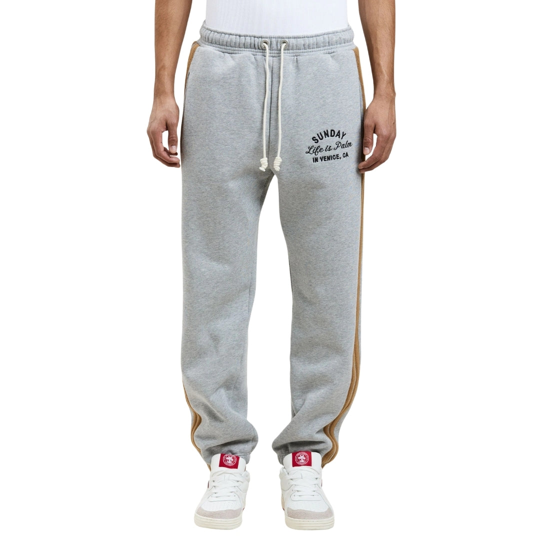 Palm Angels Sunday Sweatpants Melange Grey XS