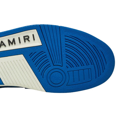 Amiri Skel Top Hi in Blue/White