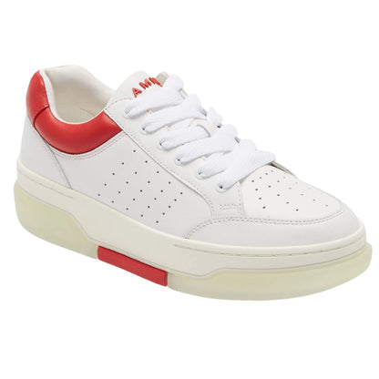 Amiri Stadium Low White Red