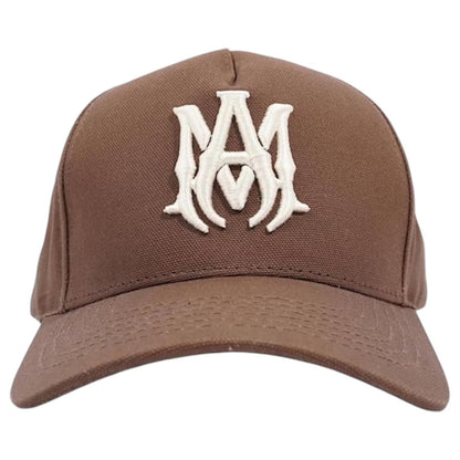 Amiri Full Canvas MA Brown Hat One Size