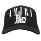 Amiri Bandana Rabbit Trucker Black