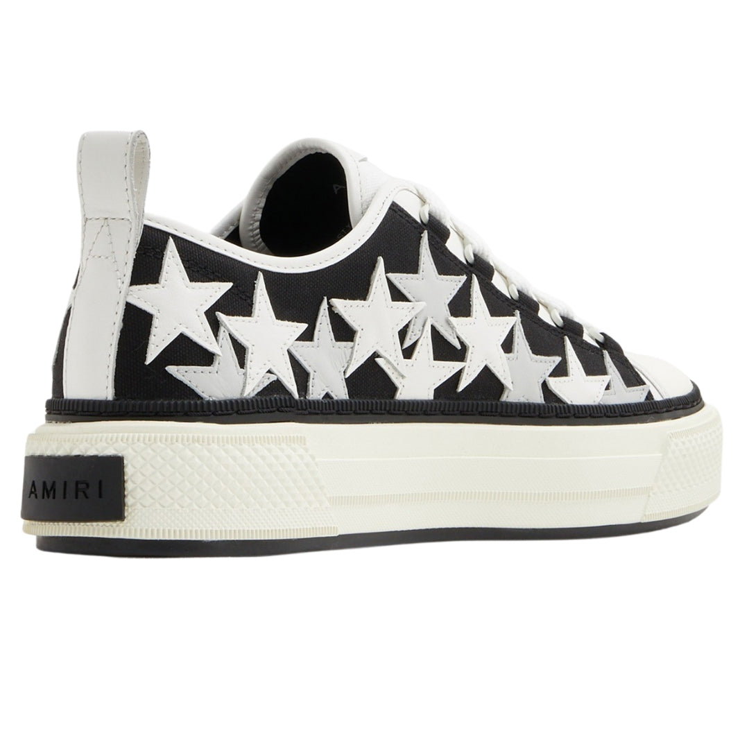 Amiri Stars Court Low Black Sneakers